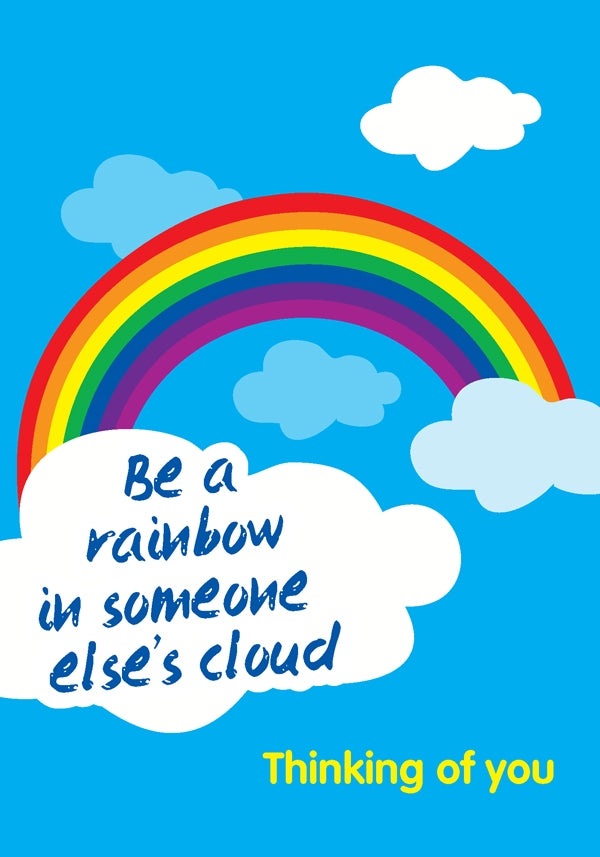 Be A Rainbow - Thinking Of You Std Card Gloss (6 Pack)Be A Rainbow - Thinking Of You Std Card Gloss (6 Pack)