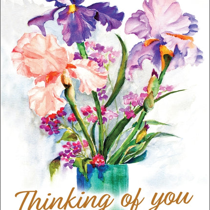 Thinking Of You - Flower Faces Std Card Gloss (6 Pack)Thinking Of You - Flower Faces Std Card Gloss (6 Pack)