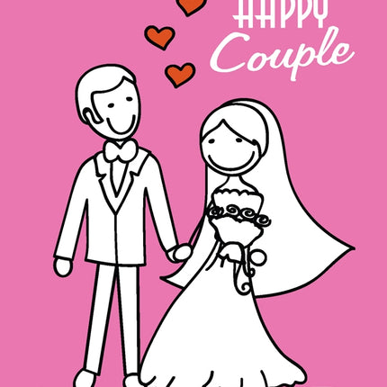 Happy Couple - Pink Std Card Gloss (6 Pack)Happy Couple - Pink Std Card Gloss (6 Pack)