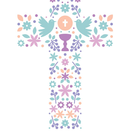 On Your Ordination - Flower Cross Std Card Gloss (6 Pack)On Your Ordination - Flower Cross Std Card Gloss (6 Pack)