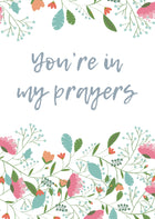 You'Re In My Prayers - Flowers Std Card Gloss (6 Pack)You'Re In My Prayers - Flowers Std Card Gloss (6 Pack)