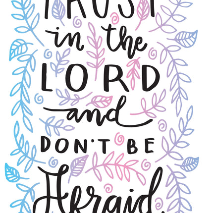 Trust In The Lord - Std Card Gloss (6 Pack)Trust In The Lord - Std Card Gloss (6 Pack)