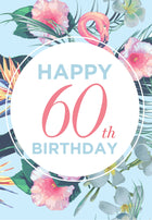 Happy 60Th Birthday -  Std Card Gloss (6 Pack)Happy 60Th Birthday -  Std Card Gloss (6 Pack)