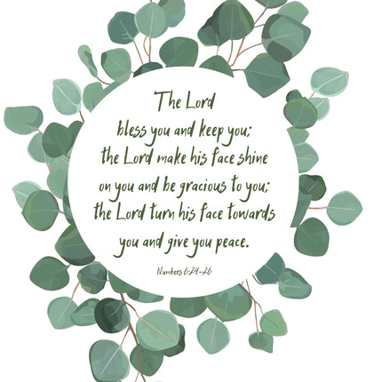 The Lord Bless You -  Leaves Std Card Gloss (6 Pack)The Lord Bless You -  Leaves Std Card Gloss (6 Pack)