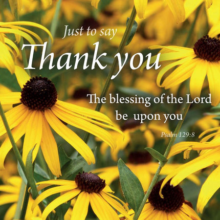 Just To Say Thank You - Floral