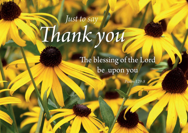 Just To Say Thank You - Floral