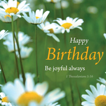 Happy Birthday - Floral 6pk