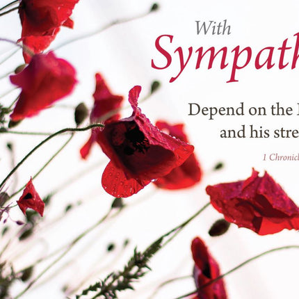 With Sympathy - Floral - 6pk