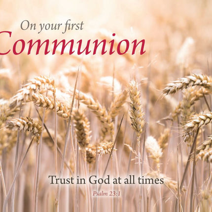 On Your First Communion - Floral - 6pk