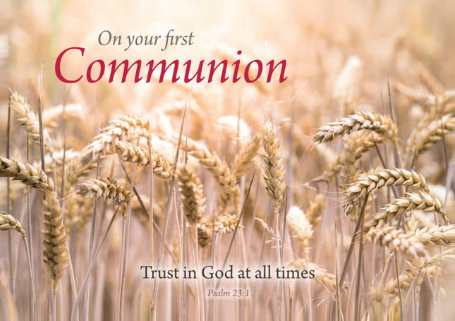 On Your First Communion - Floral - 6pk