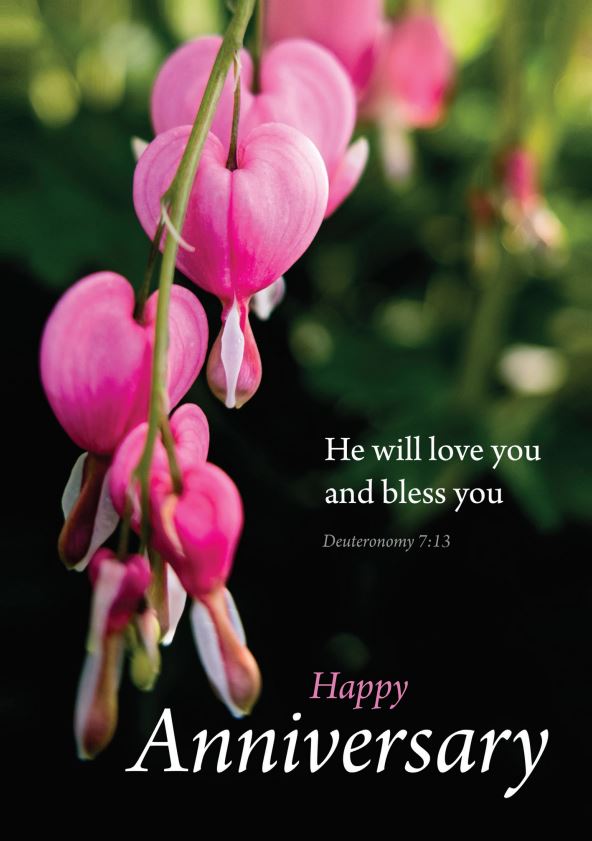 Happy Anniversary - Floral - 6pk