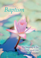 On Your Baptism - Floral - 6pk