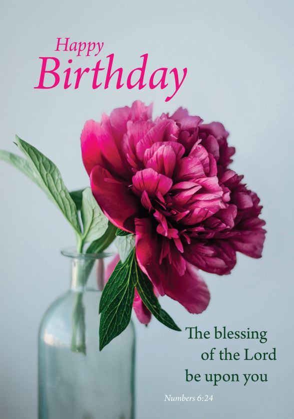 Happy Birthday - Floral 2 - 6pk