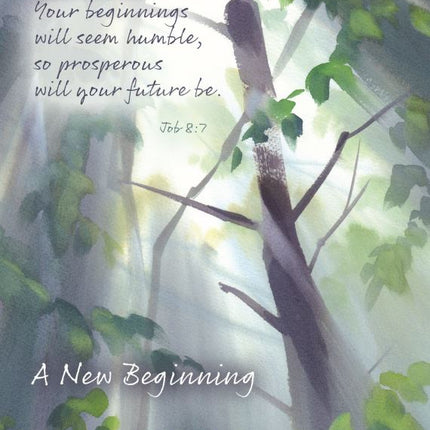 A New Beginning - Watercolour - Textured 6pk