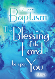 On Your Baptism - Words 6pk