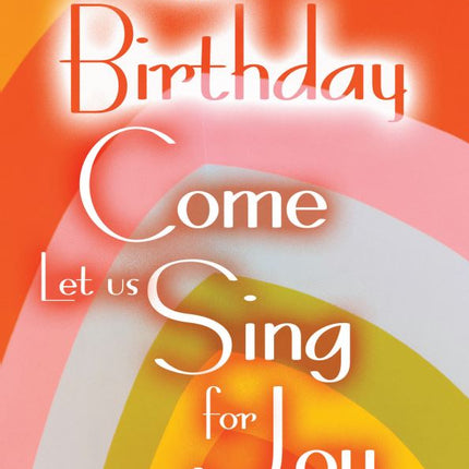 Happy Birthday - Words 6pk