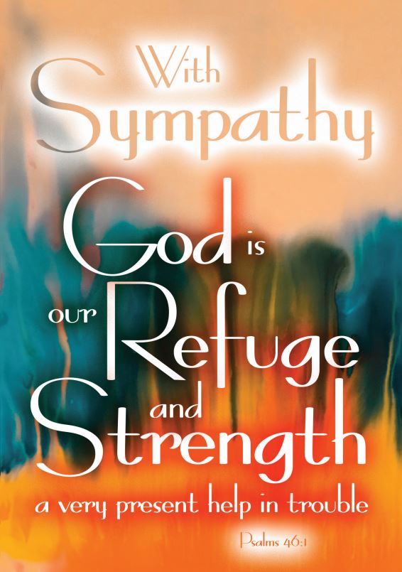 With Sympathy - Words 6pk