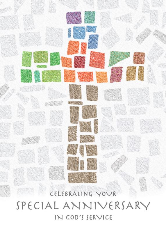 Special Anniversary In God's Service 6pk