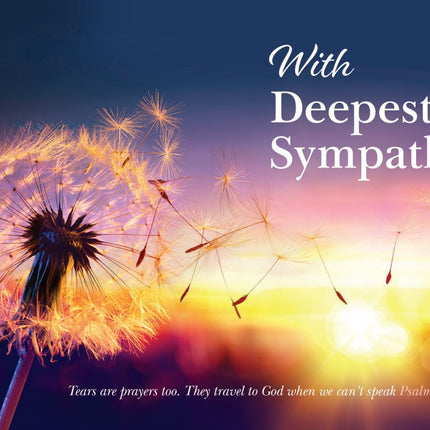 With Deepest Sympathy - Dandelion 6pk