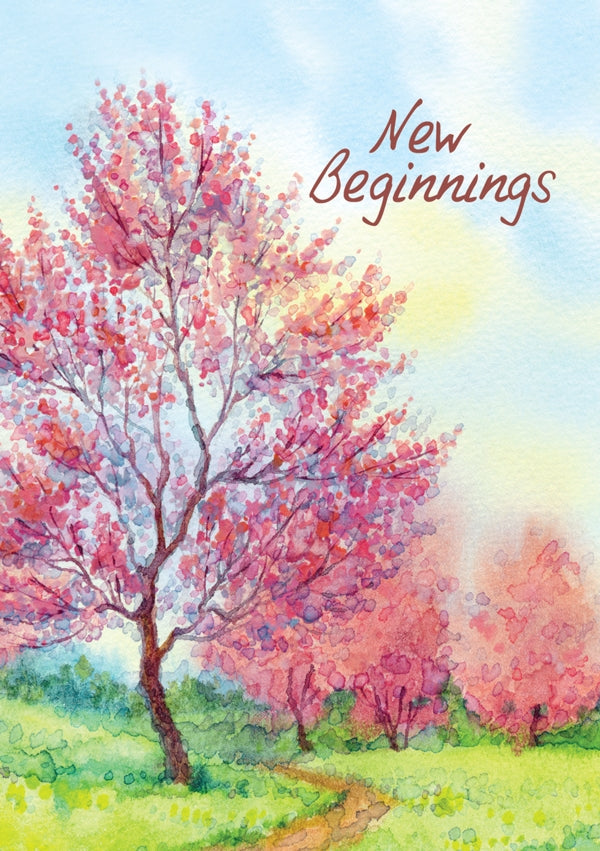 New Beginnings - Path Std Card Textured (6 Pack)New Beginnings - Path Std Card Textured (6 Pack)