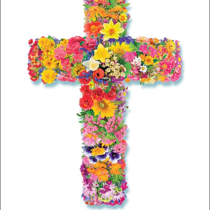 Welcome To Our Church - Flower Cross Std Card Textured (6 Pack)Welcome To Our Church - Flower Cross Std Card Textured (6 Pack)