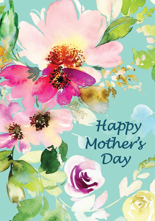 Mothers Day - Flowers Std Card Textured (6 Pack)Mothers Day - Flowers Std Card Textured (6 Pack)