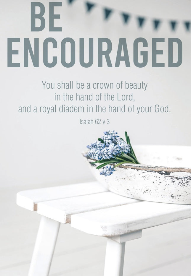 Female Encouragement - Table -  Std Card Textured (6 Pack)Female Encouragement - Table -  Std Card Textured (6 Pack)