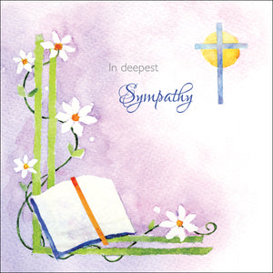 In Deepest Sympathy - Square CardIn Deepest Sympathy - Square Card