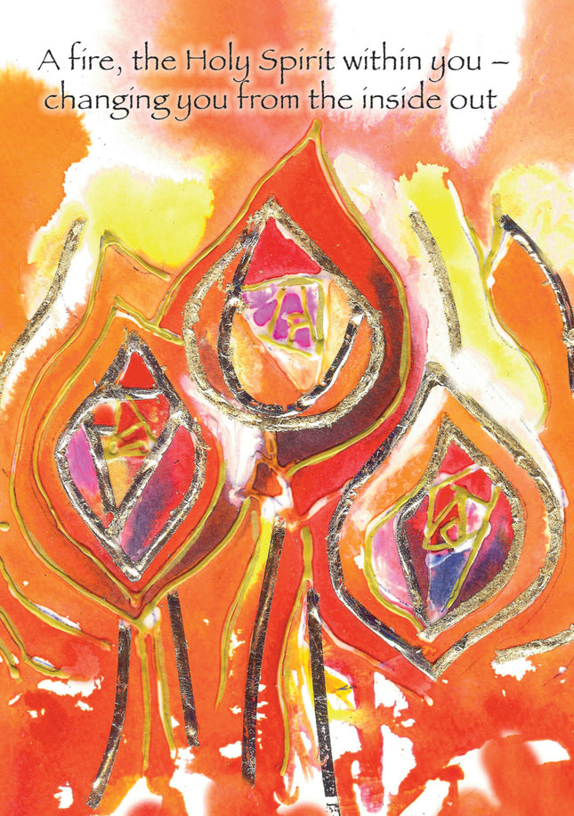 A Fire, The Holy Spirit- Lesley HollingworthA Fire, The Holy Spirit- Lesley Hollingworth