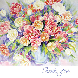 Thank You - Square Card TexturedThank You - Square Card Textured
