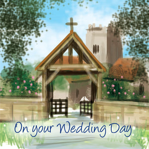 On Your Wedding Day - Square CardOn Your Wedding Day - Square Card
