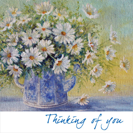 Thinking Of You - Square Card TexturedThinking Of You - Square Card Textured