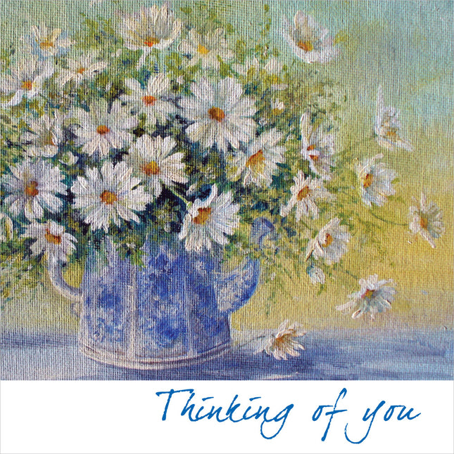 Thinking Of You - Square Card TexturedThinking Of You - Square Card Textured