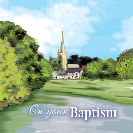 On Your Baptism - Square CardOn Your Baptism - Square Card