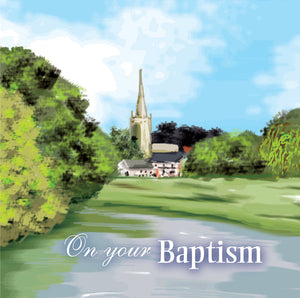 On Your Baptism - Square CardOn Your Baptism - Square Card