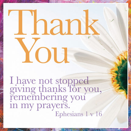 Thank You - I Have Not Stopped - Sq CardThank You - I Have Not Stopped - Sq Card