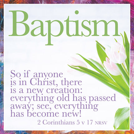 Baptism - Any One Who Belongs - Sq CardBaptism - Any One Who Belongs - Sq Card
