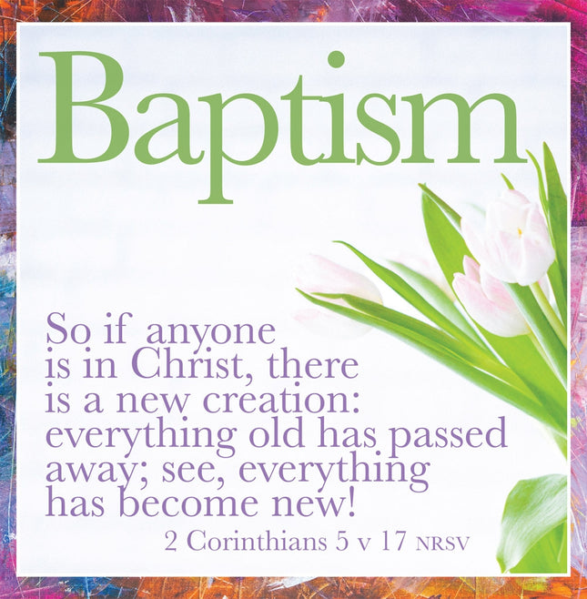 Baptism - Any One Who Belongs - Sq CardBaptism - Any One Who Belongs - Sq Card