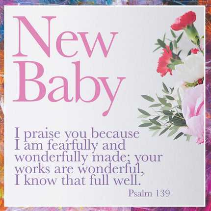 New Baby - I Praise You - Sq CardNew Baby - I Praise You - Sq Card