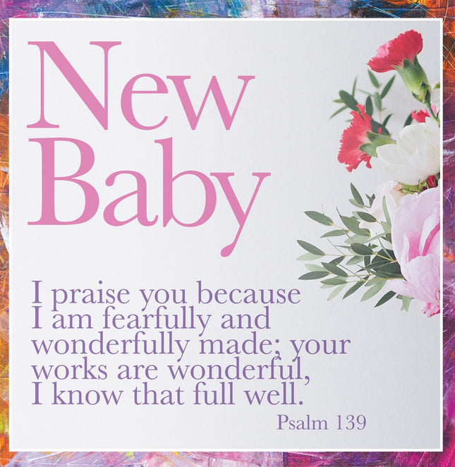 New Baby - I Praise You - Sq CardNew Baby - I Praise You - Sq Card