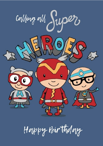 Heroes Birthday -  Foil Gloss StdHeroes Birthday -  Foil Gloss Std
