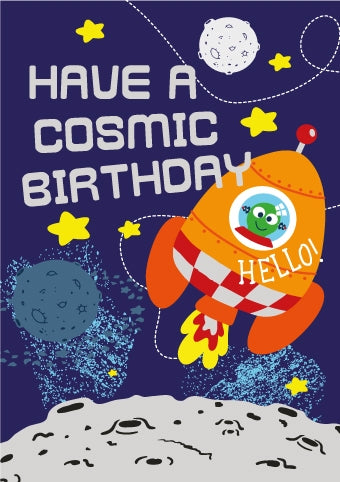 Cosmic Birthday -  Foil Textured StdCosmic Birthday -  Foil Textured Std