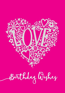 Birthday Wishes - Love Foil Gloss StdBirthday Wishes - Love Foil Gloss Std