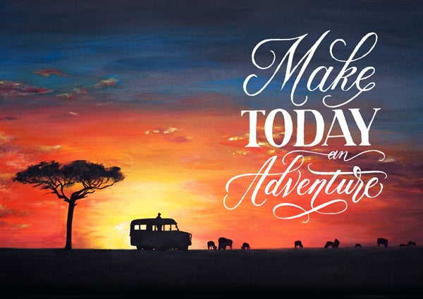 An Adventure - Retirement Safari Foil Textured StdAn Adventure - Retirement Safari Foil Textured Std