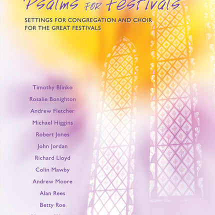 Psalms For Festivals