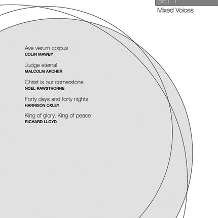 Five Modern Anthems Set 1