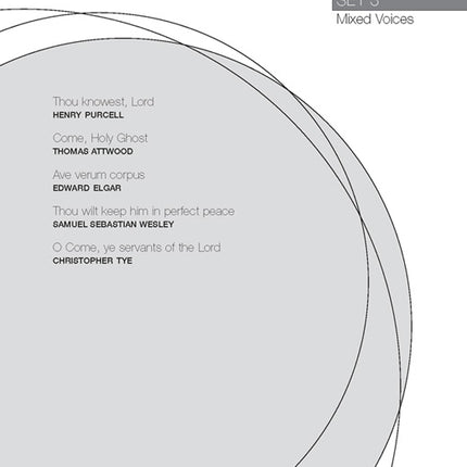 Five Favourite Anthems Set Three-Mixed Voices