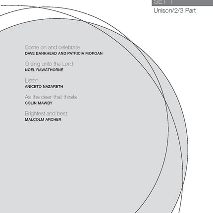 Five Modern Anthems Set 1 - Unison/2/3 Part
