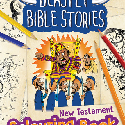 Beastly Bible Stories - Colouring Book - New TestamentBeastly Bible Stories - Colouring Book - New Testament