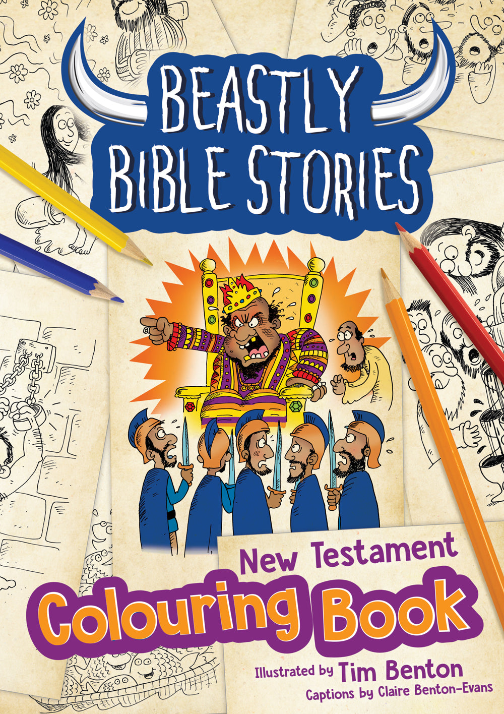 Beastly Bible Stories - Colouring Book - New TestamentBeastly Bible Stories - Colouring Book - New Testament